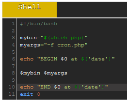 A quick guide on setting up a cronjob to run a shell script at specific intervals or specific dates, with output logging, anti-overlapping under a custom forking user.